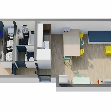 St Raphael Cote D'azur T2 Et Parking Et Terrasse Apartament Saint-Raphaël